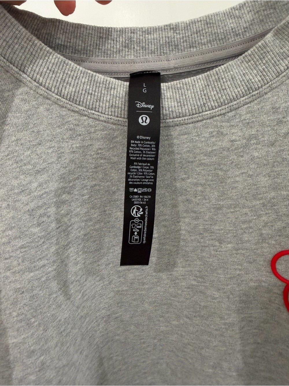 Disney x lululemon Steady State Crew - Picture 9 of 9